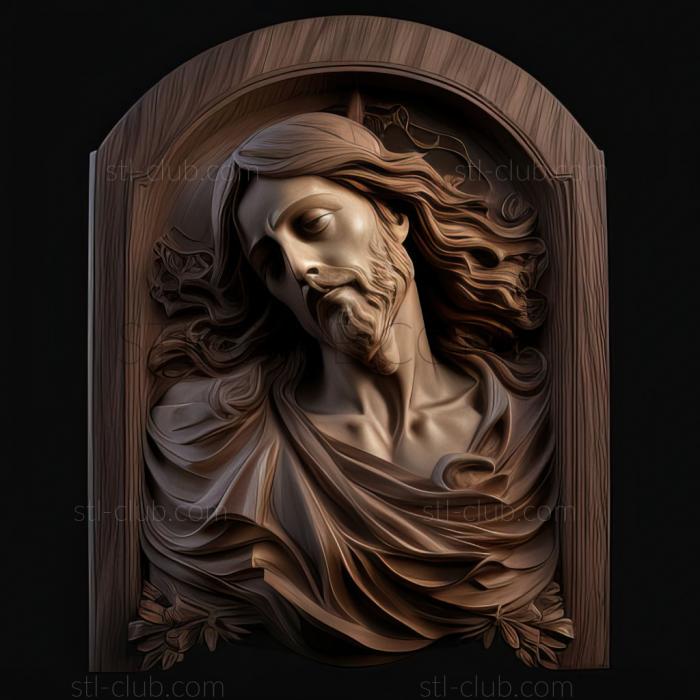 3D model st jesus (STL)